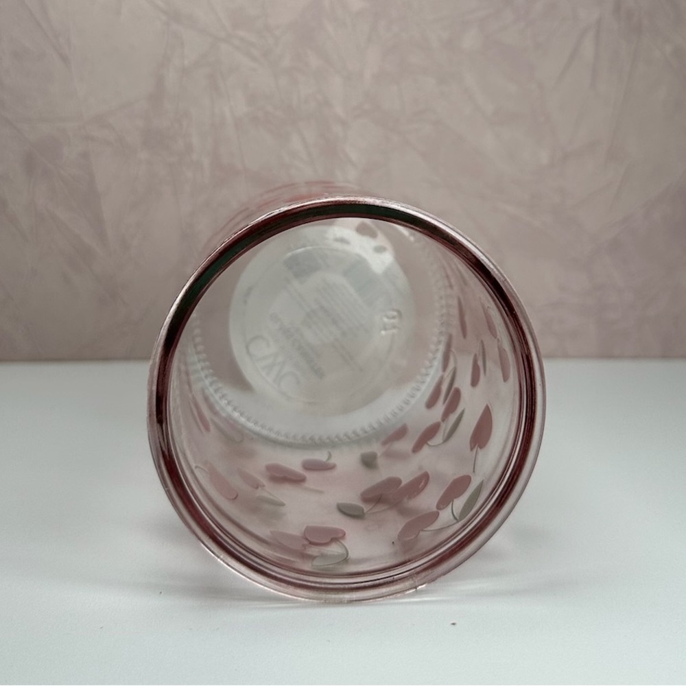 CWC Cook with Color Cherry Pattern Glass Jar with Dark Lid - Picture 14 of 15